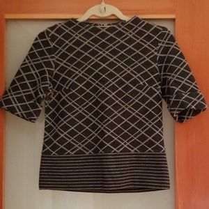 Les Copains Blue knit top